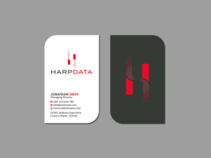 Business Card Design by Creations Box 2015 for HarpData | Design: #22237887
