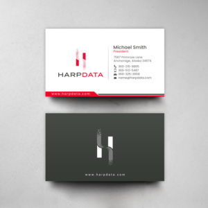 Business Card Design by chandrayaan.creative for HarpData | Design: #22237729