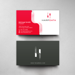 Business Card Design by chandrayaan.creative for HarpData | Design: #22237737