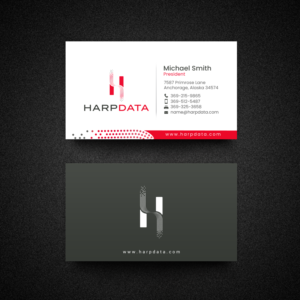 Business Card Design by chandrayaan.creative for HarpData | Design: #22237739