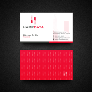 Business Card Design by chandrayaan.creative for HarpData | Design: #22237740