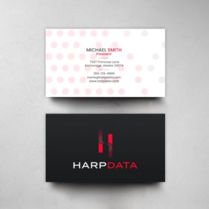 Business Card Design by chandrayaan.creative for HarpData | Design: #22237742
