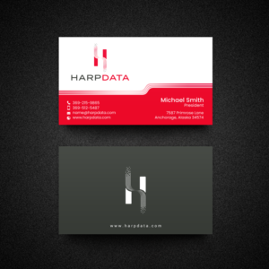 Business Card Design by chandrayaan.creative for HarpData | Design: #22237744