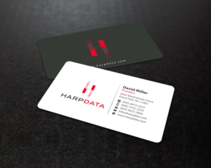 Business Card Design by chandrayaan.creative for HarpData | Design: #22237751