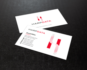 Business Card Design by chandrayaan.creative for HarpData | Design: #22237758