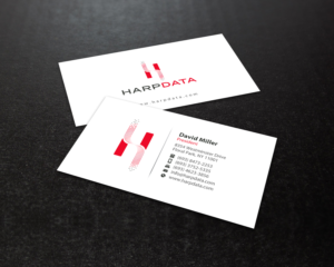 Business Card Design by chandrayaan.creative for HarpData | Design: #22237763