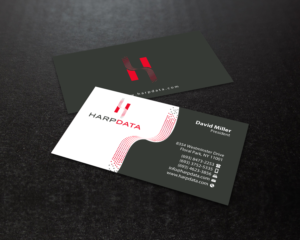Business Card Design by chandrayaan.creative for HarpData | Design: #22237766