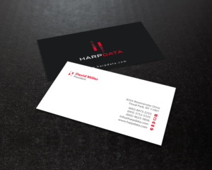 Business Card Design by chandrayaan.creative for HarpData | Design: #22237773