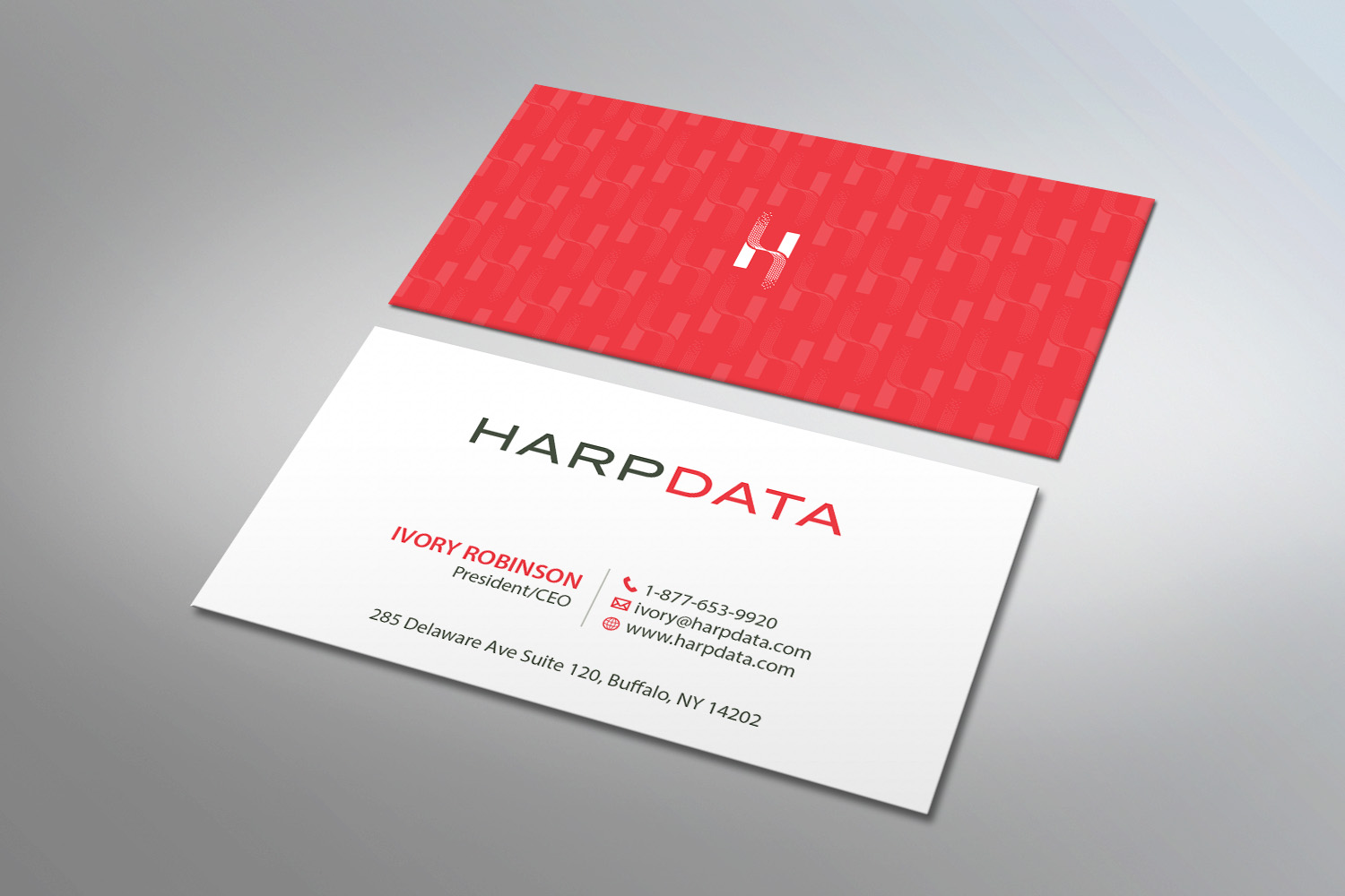 Business Card Design by MDesign for HarpData | Design #22235356