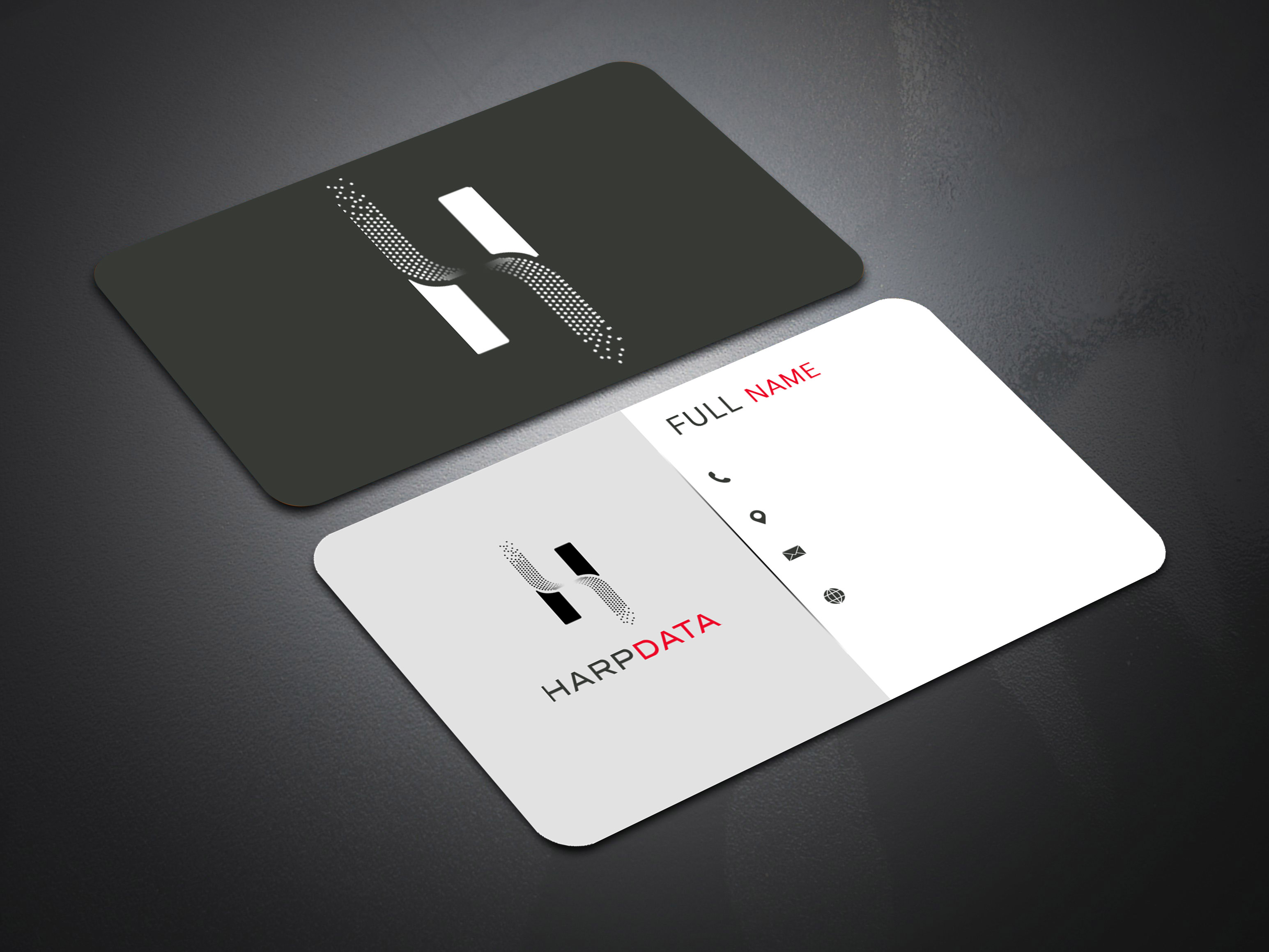 Business Card Design by Adnan.design for HarpData | Design #22233179