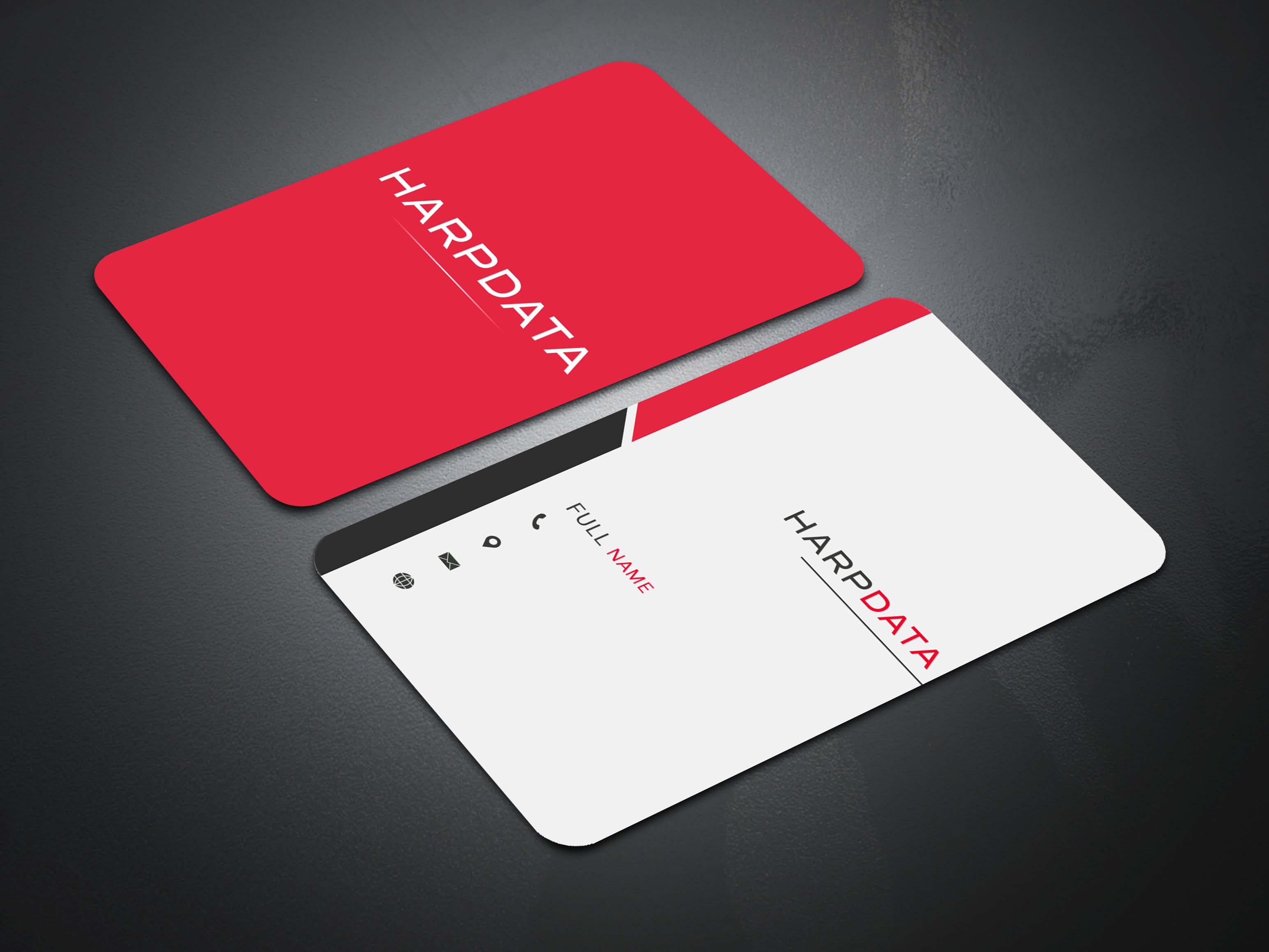 Business Card Design by Adnan.design for HarpData | Design #22233805