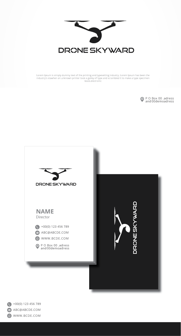 Logo-Design von graphicevolution für DroneSkyward | Design #22233791