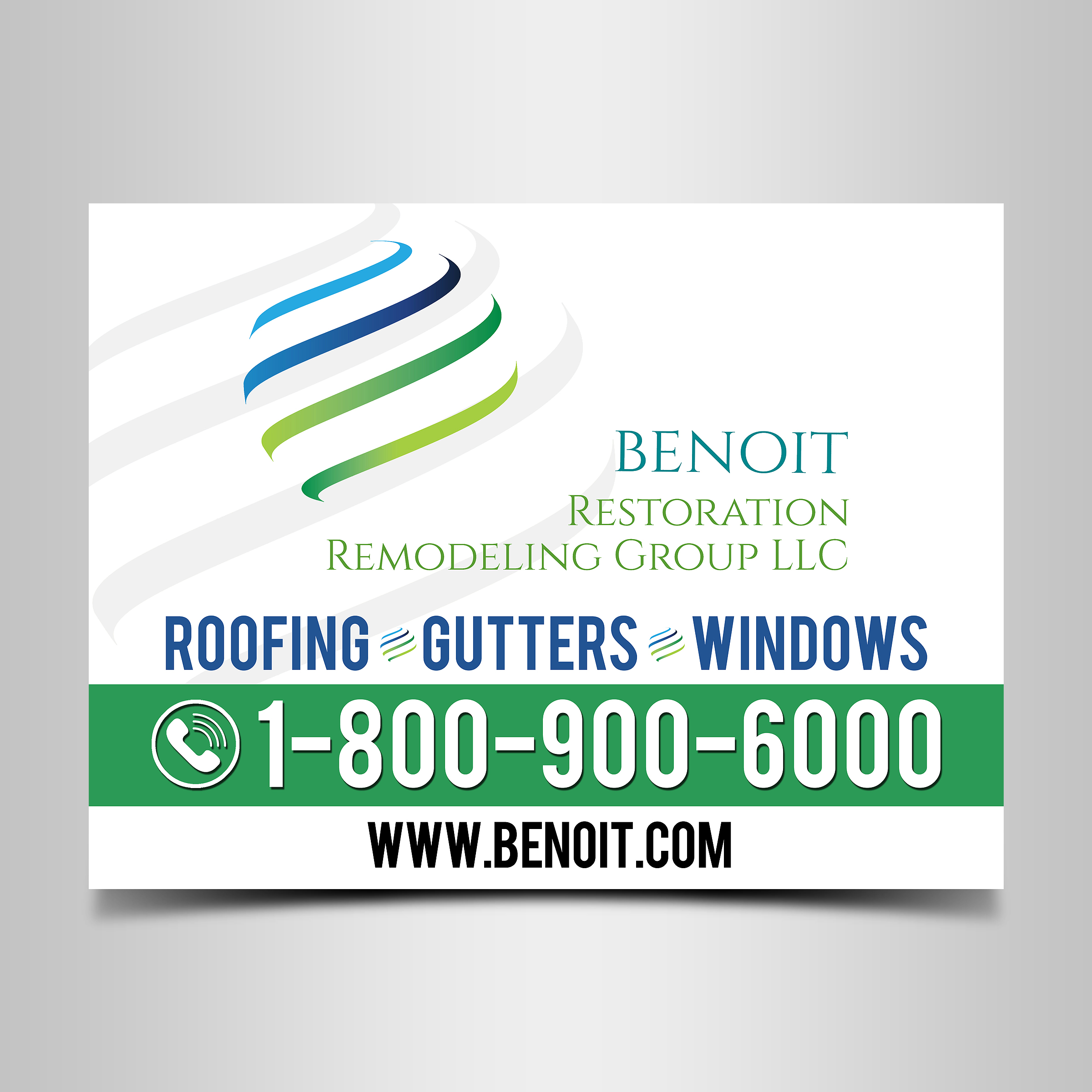 Advertisement Design by Designers Hub for Benoit Restoration & Remodeling Group LLC | Design #22253175