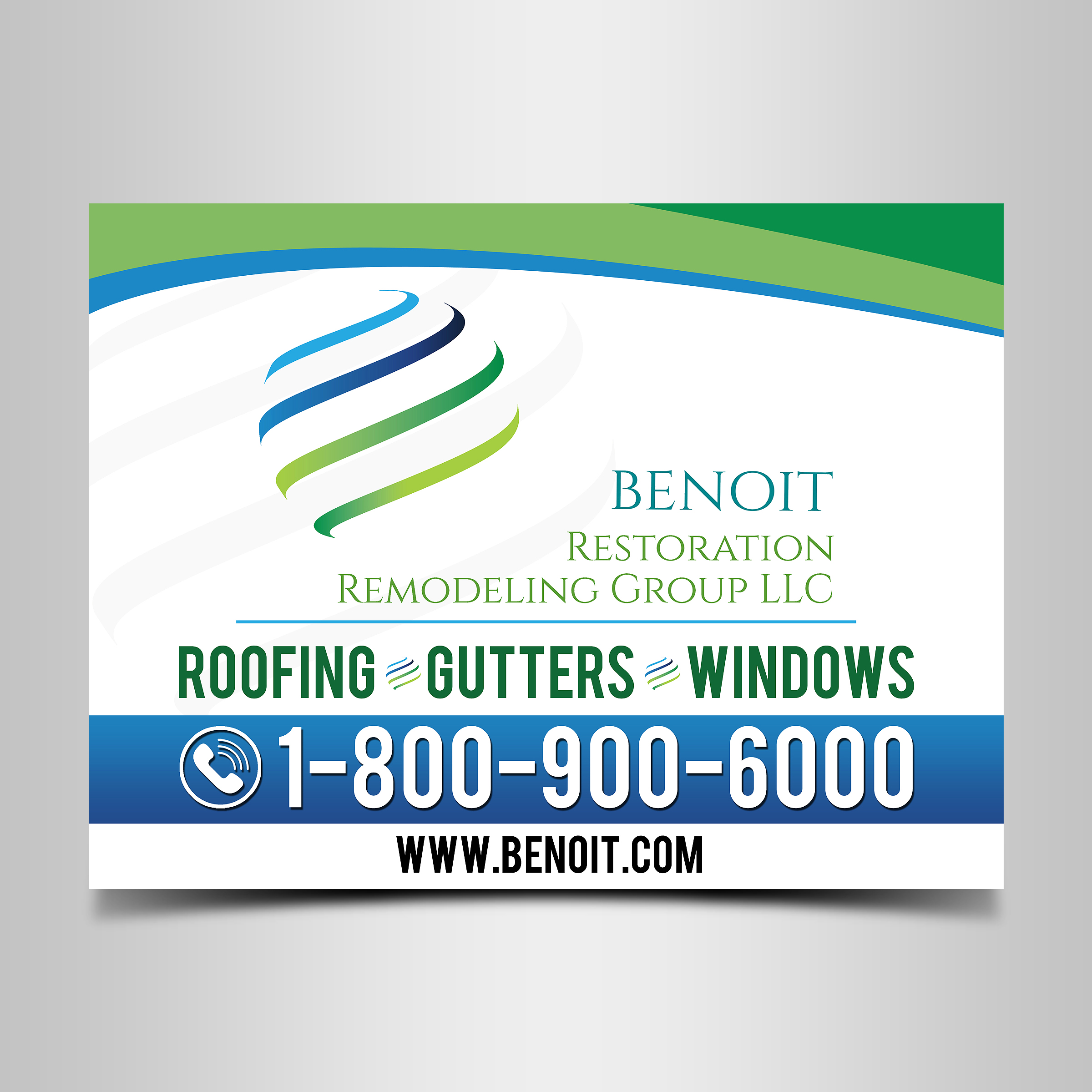 Advertisement Design by Designers Hub for Benoit Restoration & Remodeling Group LLC | Design #22253177