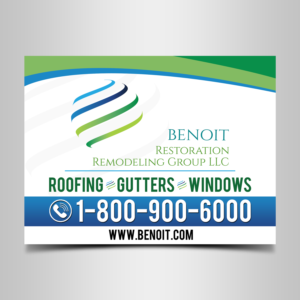 Advertisement Design by Designers Hub for Benoit Restoration & Remodeling Group LLC | Design: #22253177
