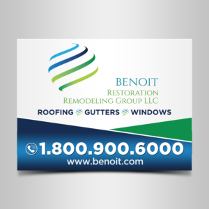 Werbe-Design von Designers Hub für Benoit Restoration & Remodeling Group LLC | Design: #22261169