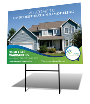 Werbe-Design von creative.bugs für Benoit Restoration & Remodeling Group LLC | Design #22250573