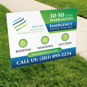 Werbe-Design von ecorokerz für Benoit Restoration & Remodeling Group LLC | Design: #22237281