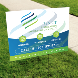 Werbe-Design von ecorokerz für Benoit Restoration & Remodeling Group LLC | Design: #22248754