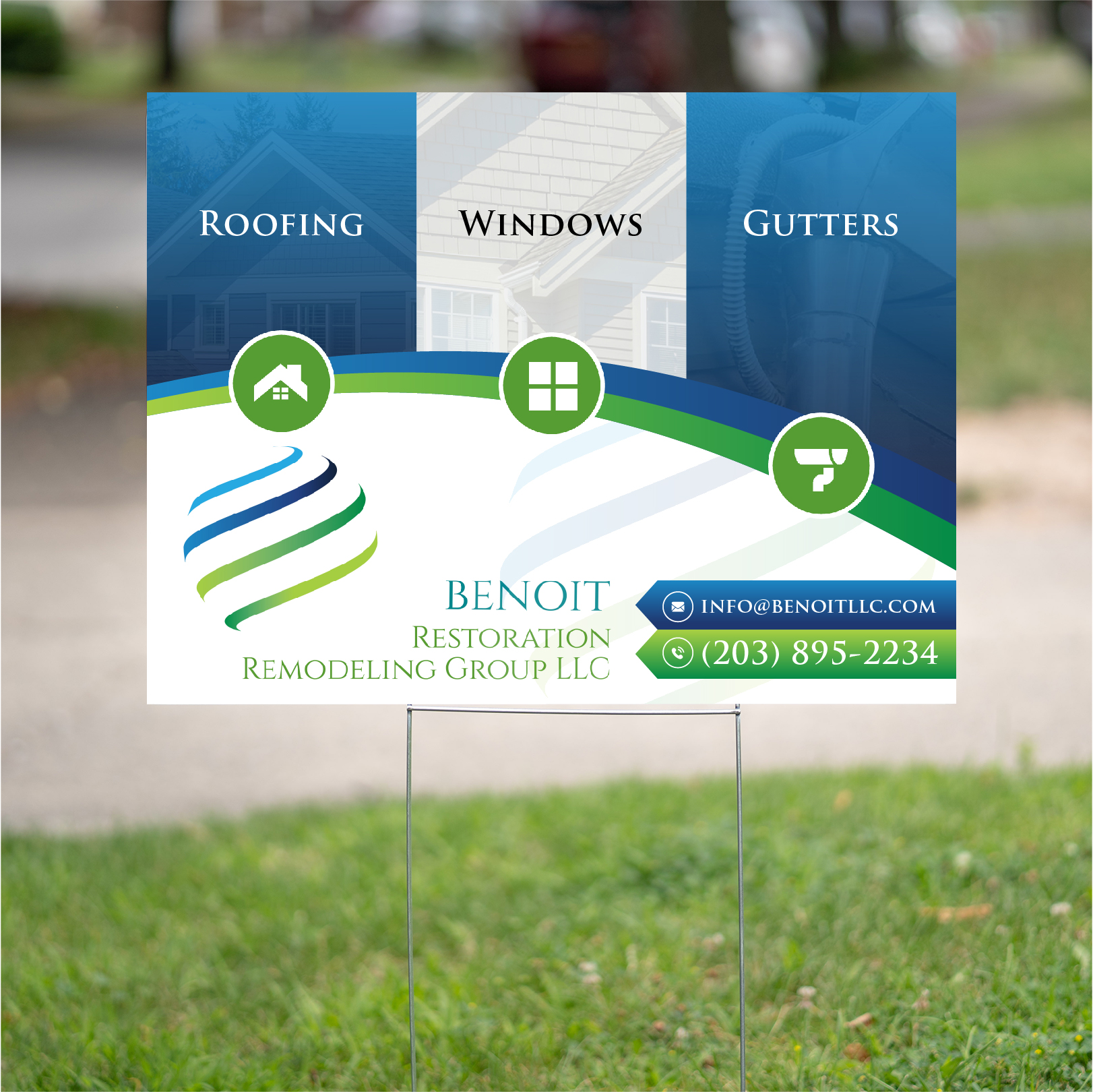 Advertisement Design by Titan Solbiz for Benoit Restoration & Remodeling Group LLC | Design #22239286