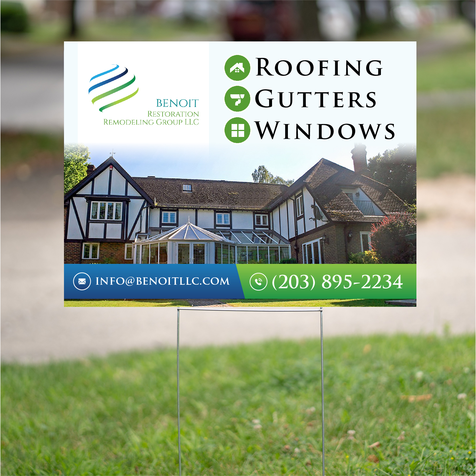 Advertisement Design by Titan Solbiz for Benoit Restoration & Remodeling Group LLC | Design #22239292