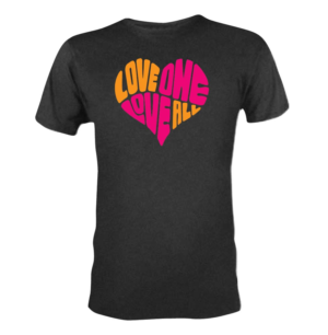 T-shirt design for LOVE ONE. LOVE ALL. | Diseño de Camiseta por 75-R-P-Z