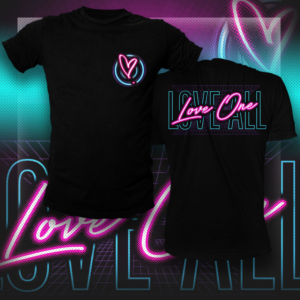 T-shirt design for LOVE ONE. LOVE ALL. | Diseño de Camiseta por EzaiLX