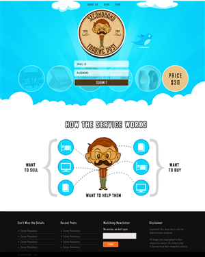 Landing Page Design by sonaldesign for this project | Design #2945452