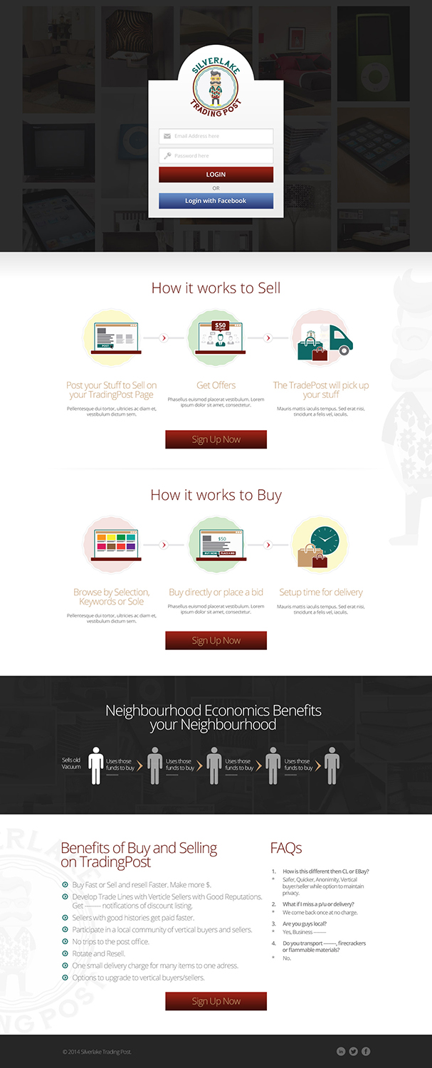 Landing Page Design by Jazzi Walker for this project | Design #3044421