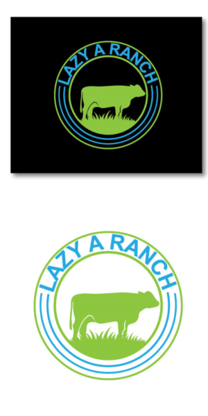 Logo Design by JAFRIN for LAZY A Ranch | Design: #22245463