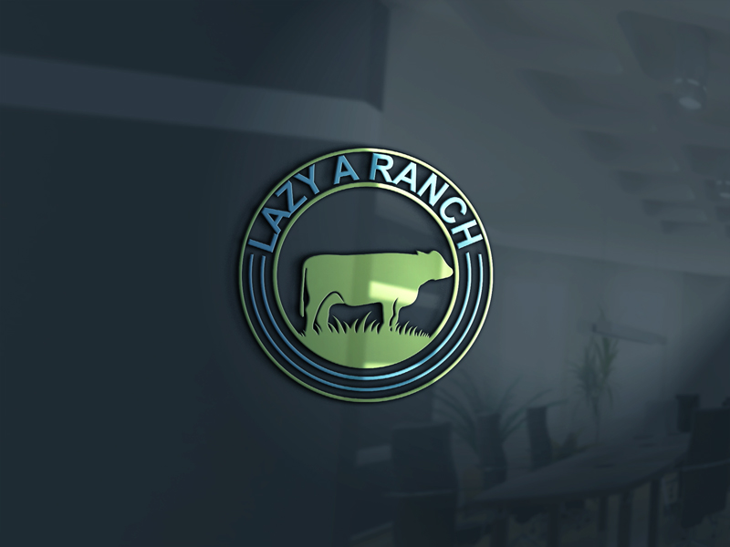 Logo Design by JAFRIN for LAZY A Ranch | Design #22245470