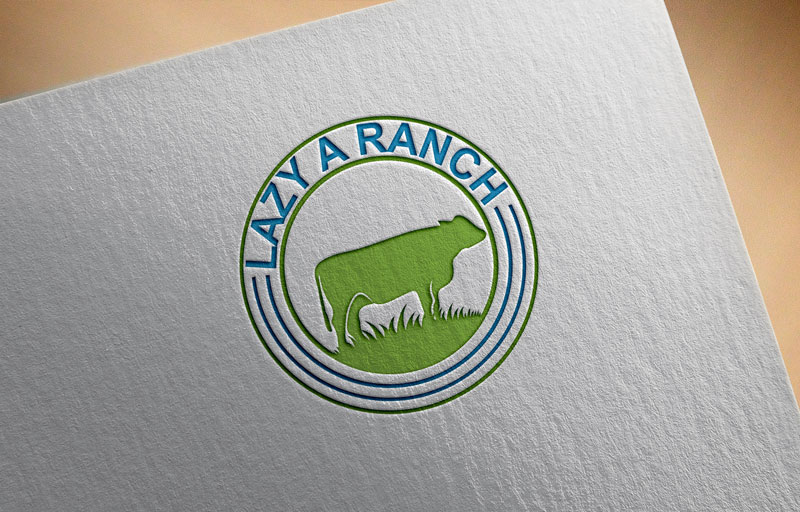 Logo Design by JAFRIN for LAZY A Ranch | Design #22245471