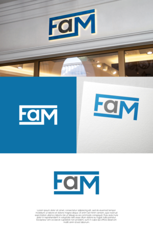 I want the logo to say FaM.  Capital F and capital M.  The a will be lower case. Then perhaps write it out Focused and Motivated ..maybe cursive..print..get creative I want to see many different designs  | Logo Design by laba tiada henti