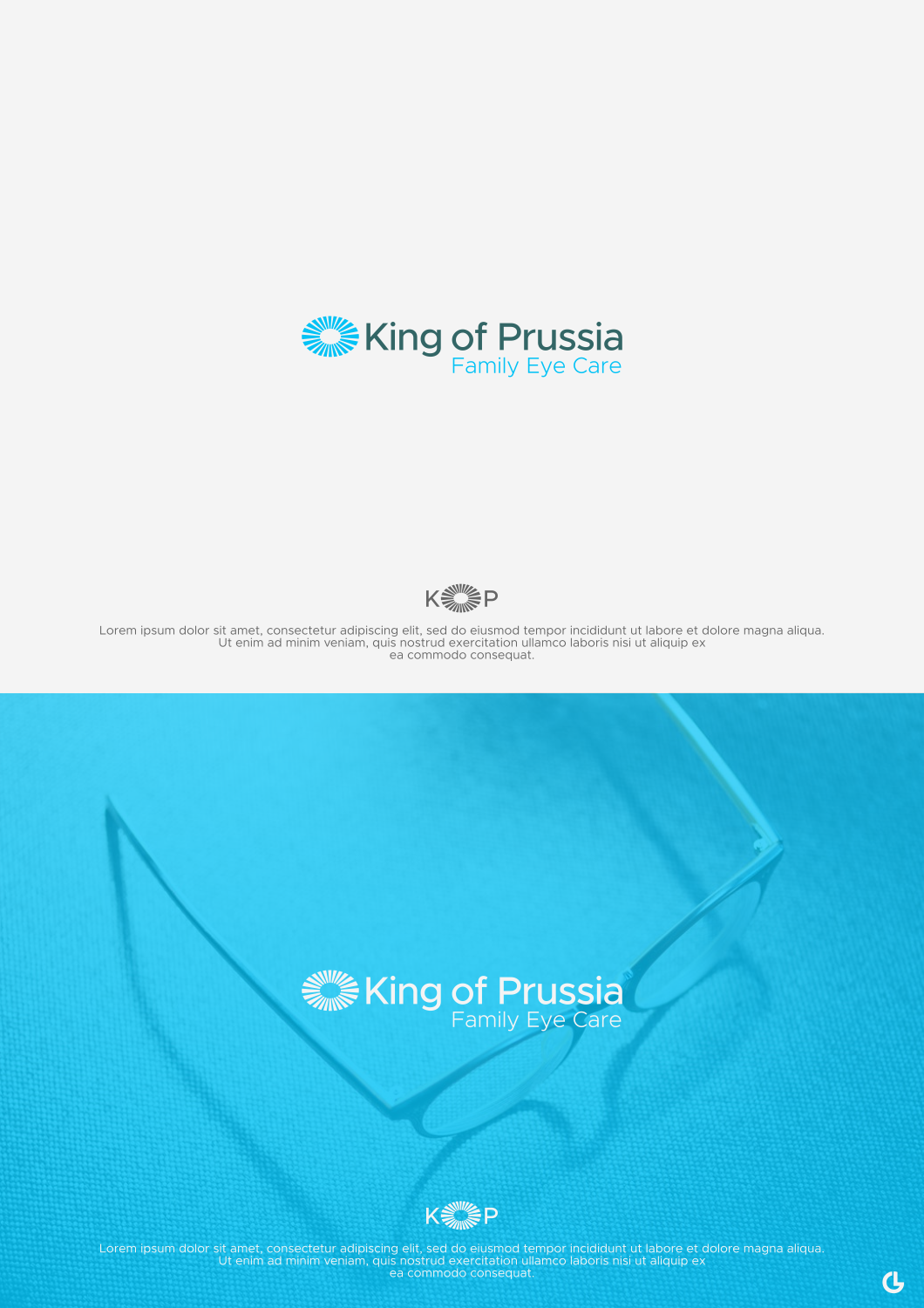 Logo Design by R!CKY for King of Prussia Family Eye Care | Design #22311083
