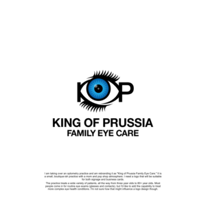 Logo Design by anak mama for King of Prussia Family Eye Care | Design: #22267932