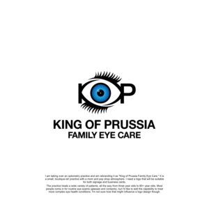 Logo Design by anak mama for King of Prussia Family Eye Care | Design: #22267933