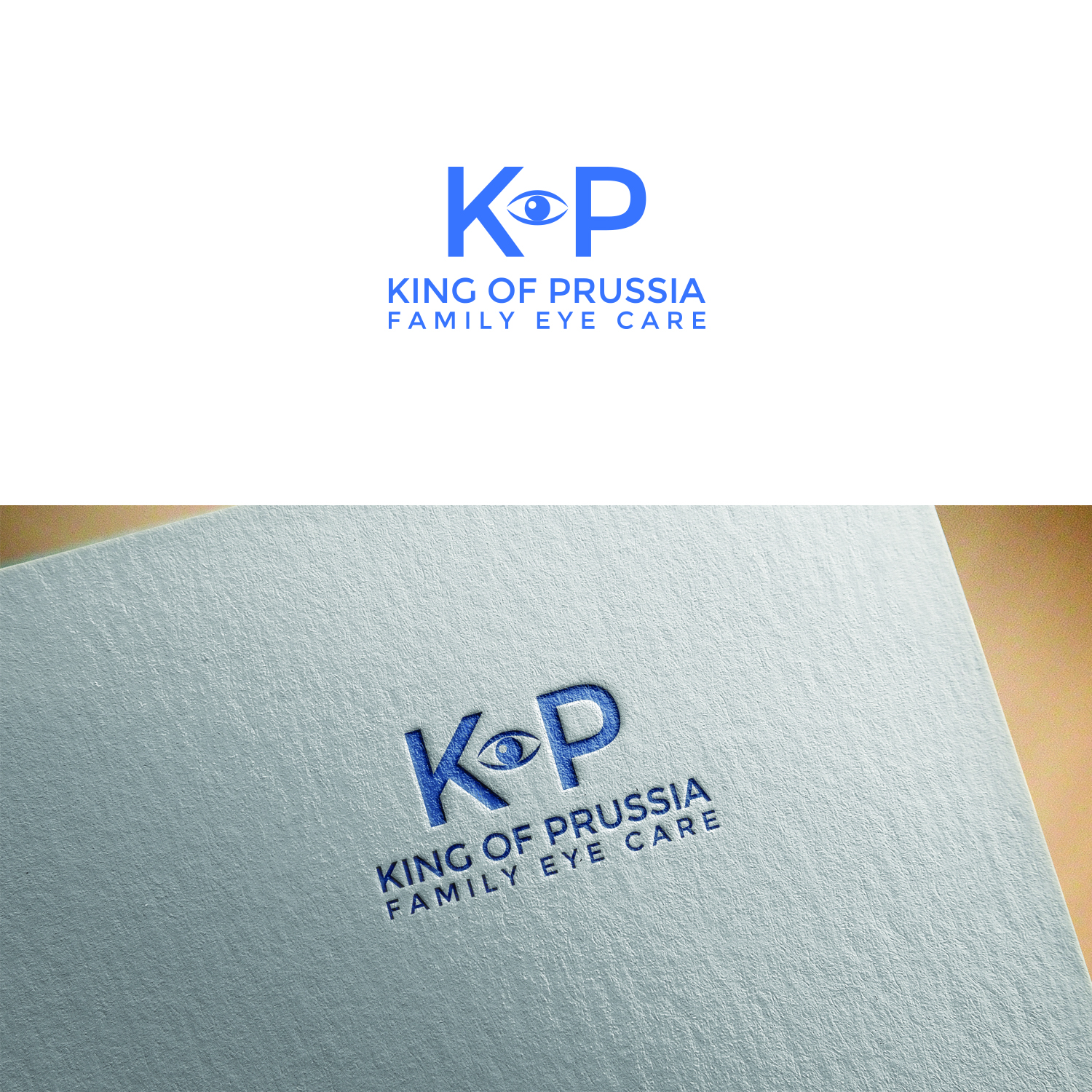 Logo Design by Feji hadiansyah for King of Prussia Family Eye Care | Design #22257828