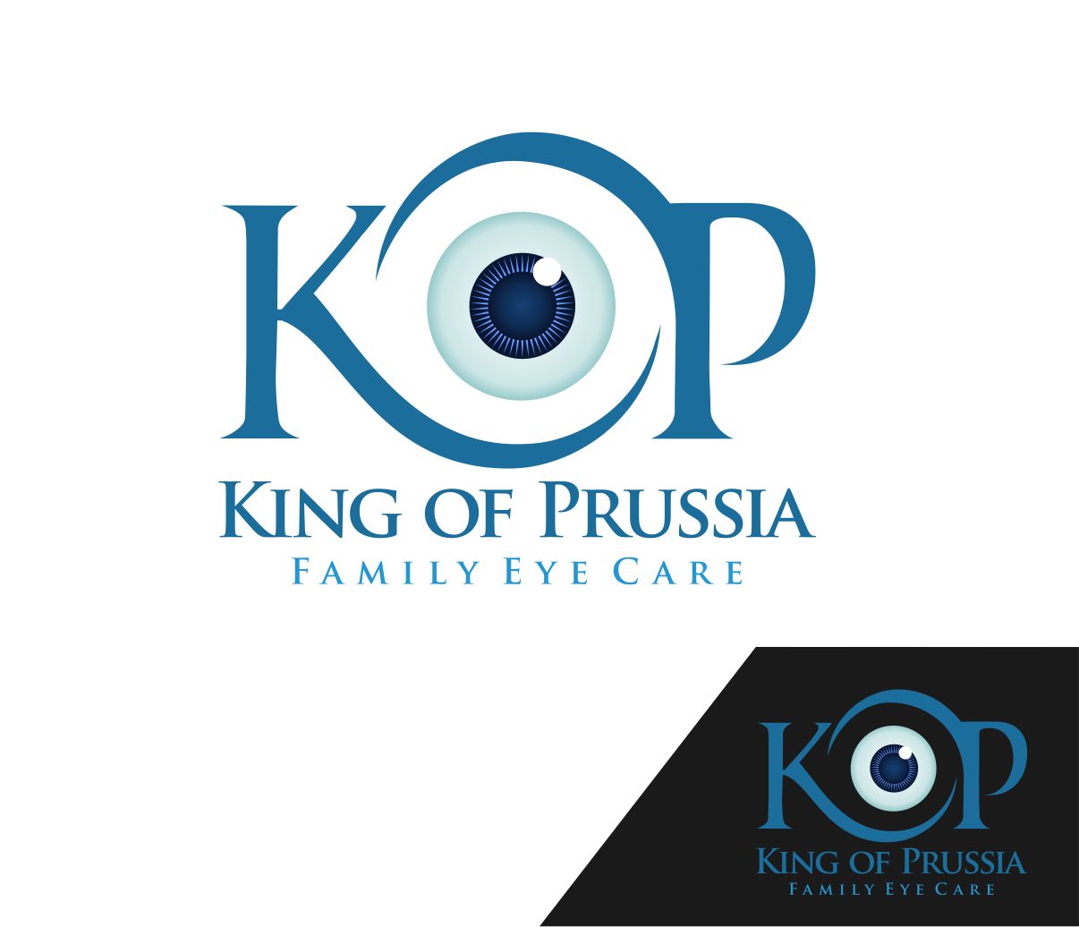 Logo Design by WoAdek for King of Prussia Family Eye Care | Design #22287258
