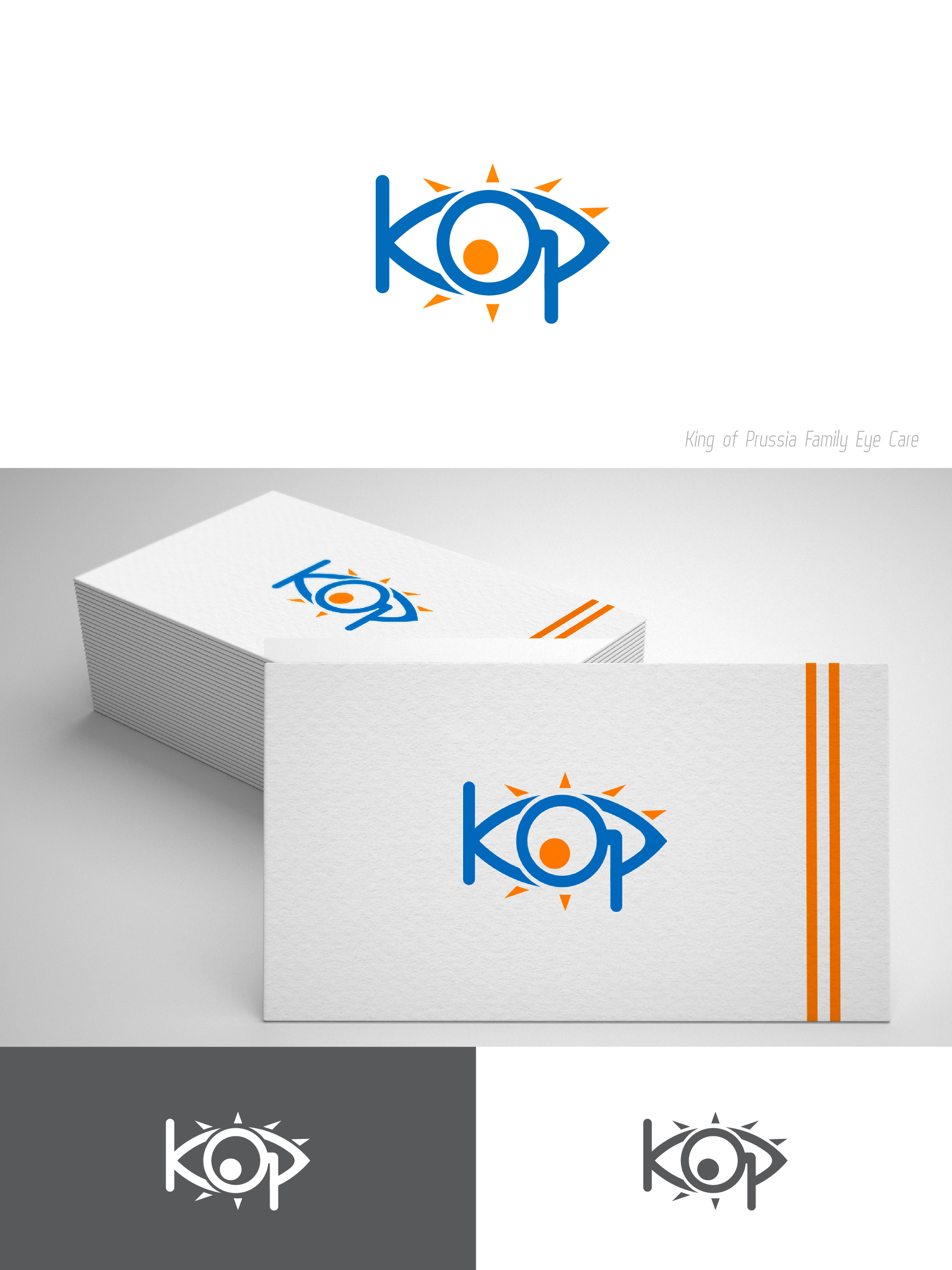 Logo Design by Sisolah Studio for King of Prussia Family Eye Care | Design #22247069