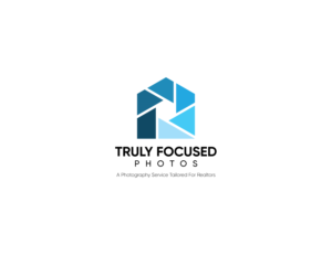 Truly Focused Photos . Maybe say, A Photography Service Tailored for Realtors in small font | Diseño de Logo por sikamcoy222