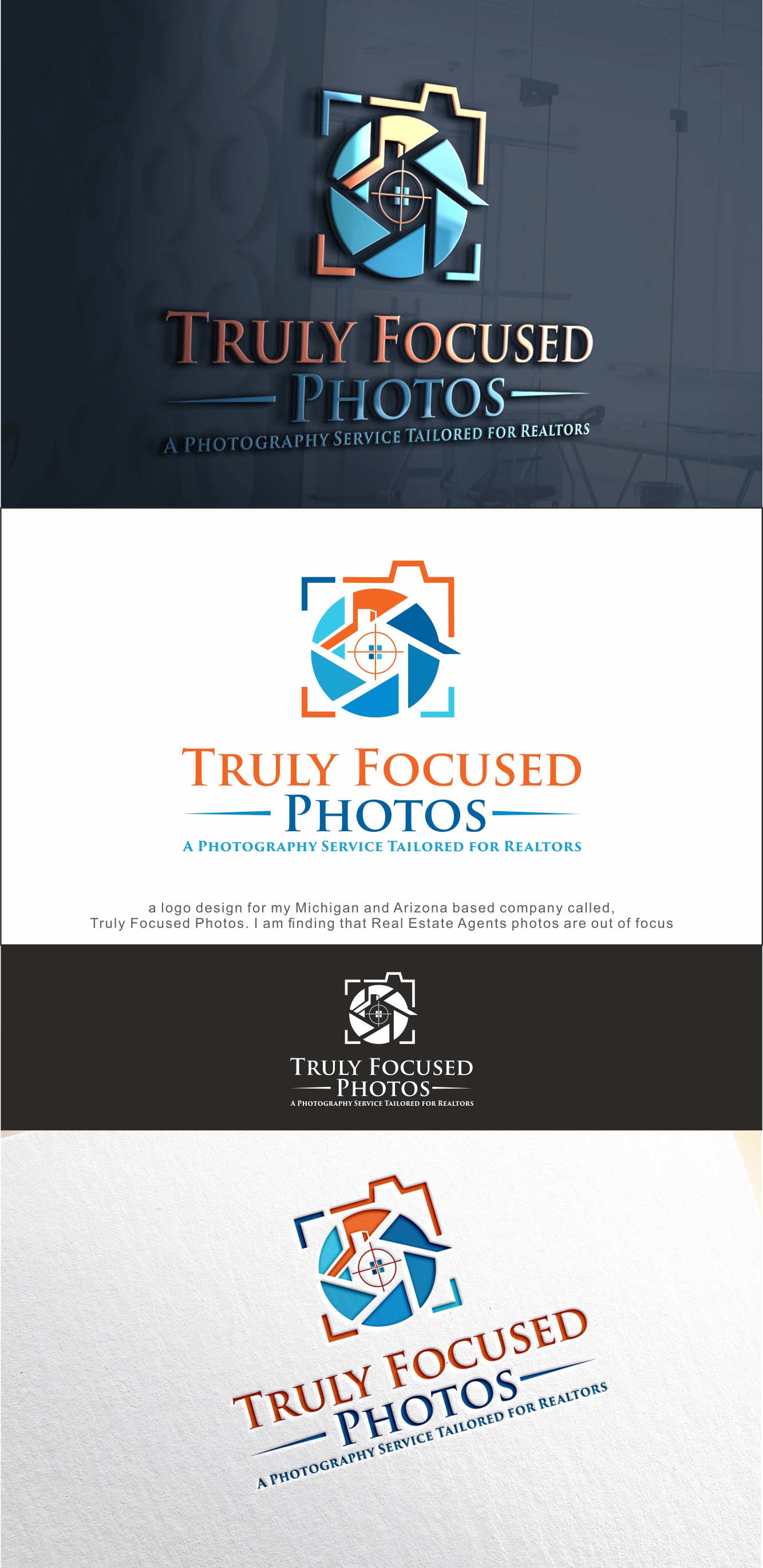 Logo Design by Soul Light for Truly Focused Photos | Design #22244428