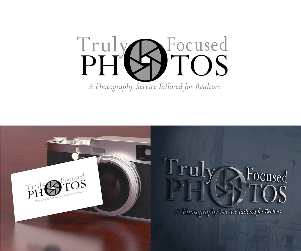 Logo Design by Cyberbrush for Truly Focused Photos | Design #22245319