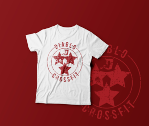 Diablo CrossFit T-Shirt Games | Design de T-shirt par RalucaV