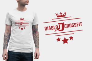 Diablo CrossFit T-Shirt Games | Diseño de Camiseta por fallingpixels