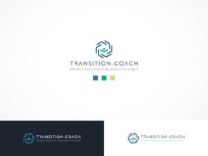 For TRANSITION-COACH : Mindfull Executive & Business Life Coach // For TRANSITION-LEAN : Transition-Manager | Logo Design by ArtTank