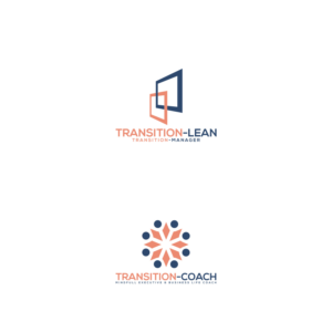 For TRANSITION-COACH : Mindfull Executive & Business Life Coach // For TRANSITION-LEAN : Transition-Manager | Logo Design by DesignDUO