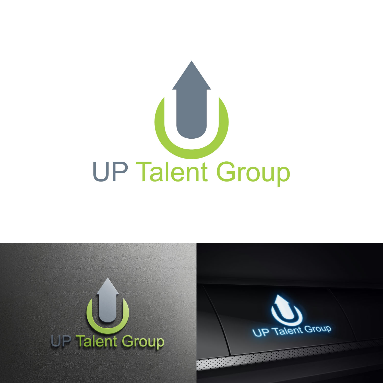Logo Design by Tonmoyy for UP Talent Group | Design #22251084
