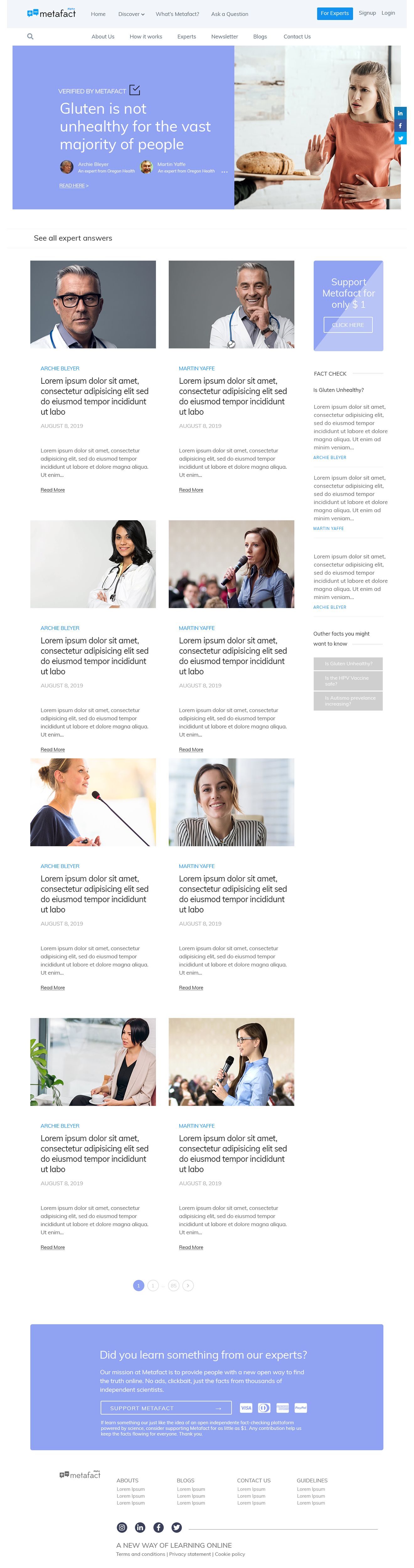 Web Design by Bruno UI Designer for this project | Design #22306465