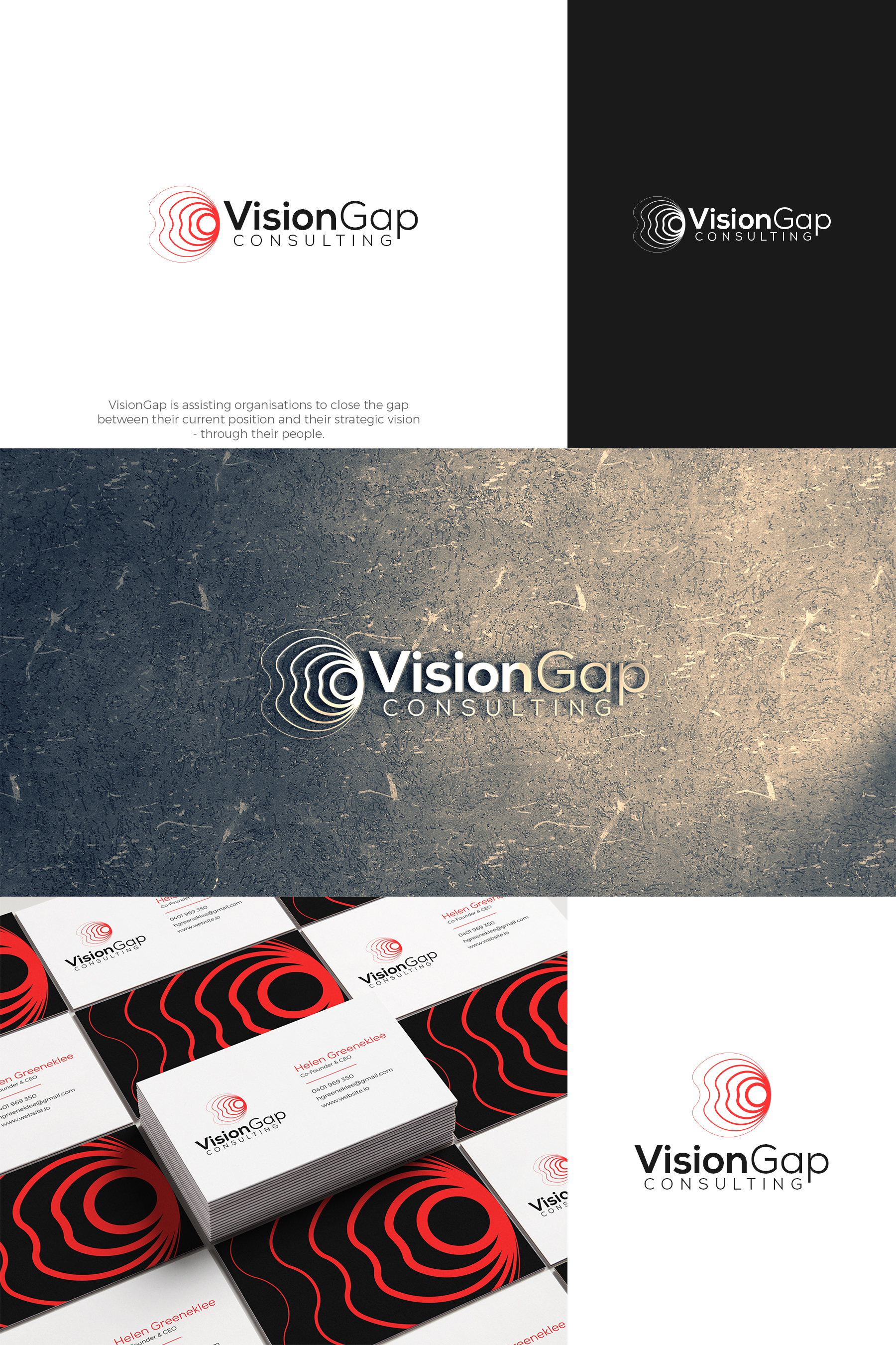 Logo Design by JohnM. for VisionGap Consulting | Design #22258744
