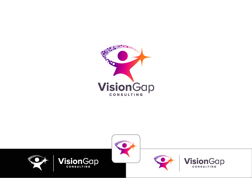 Logo Design by ~idiaz~ for VisionGap Consulting | Design #22262731